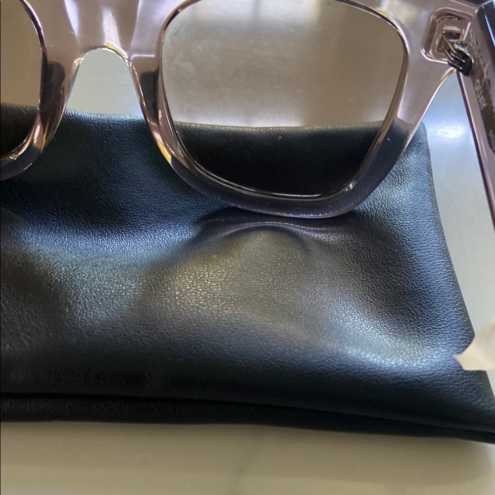 Quay Australia Pink and Tan Cat-Eye Sunglasses - Picture 5 of 15